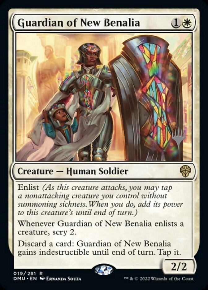 Guardian of New Benalia (Promo Pack) [Dominaria United Promos] | Good Games North