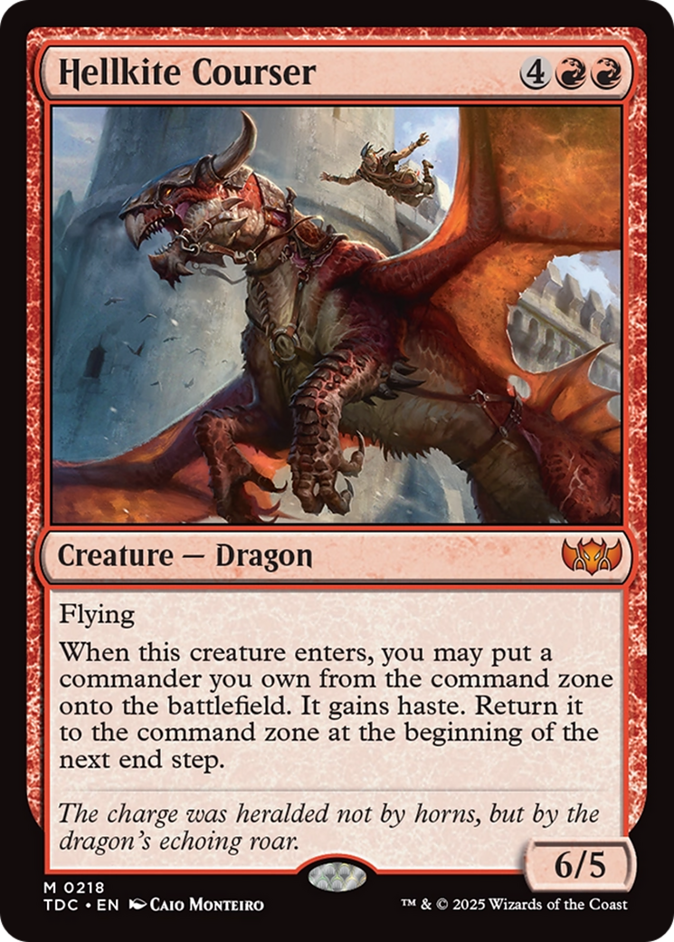 Hellkite Courser [Tarkir: Dragonstorm Commander] | Good Games North