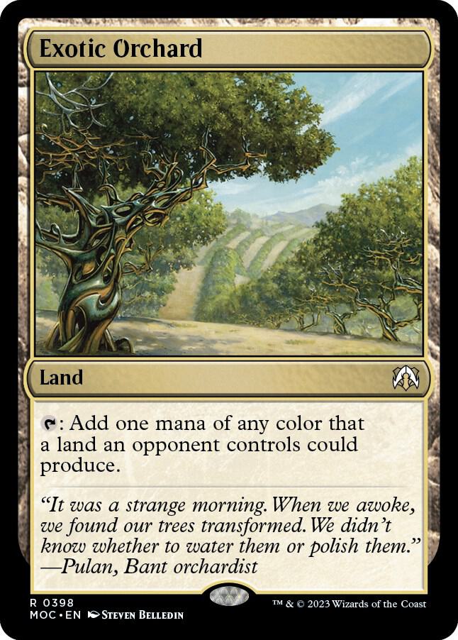 Exotic Orchard 398/444 (Commander: March of the Machine)  | Good Games North