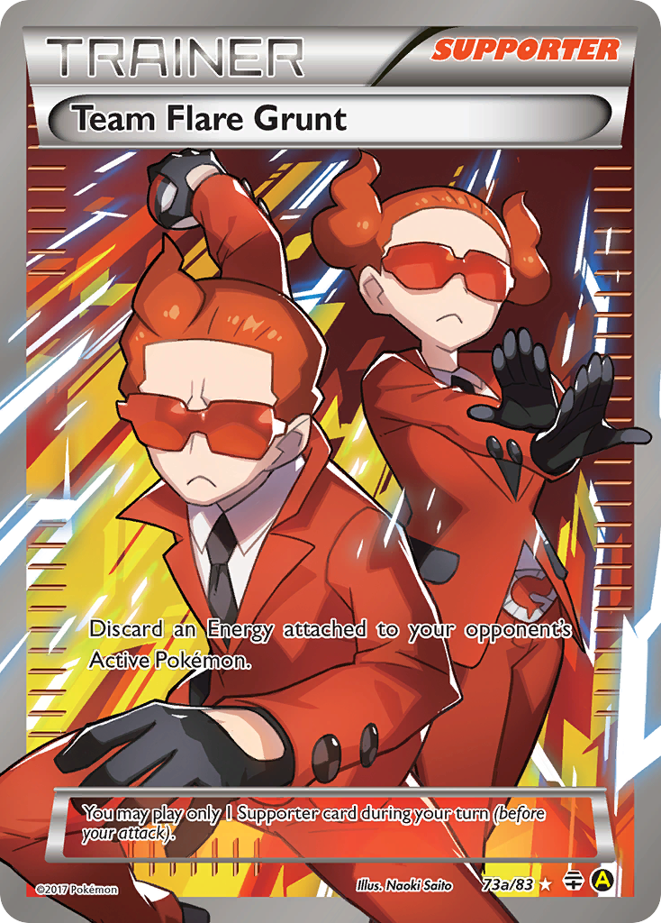 Team Flare Grunt (73a/83) [Alternate Art Promos] | Good Games North