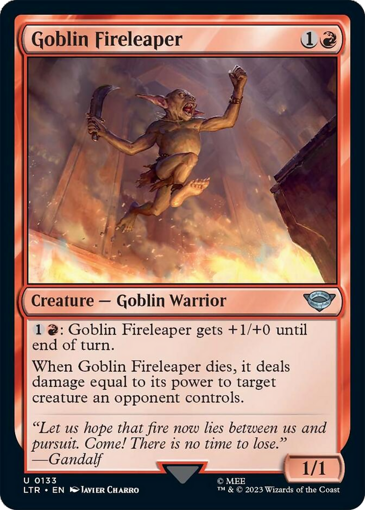 Goblin Fireleaper [The Lord of the Rings: Tales of Middle-Earth] | Good Games North
