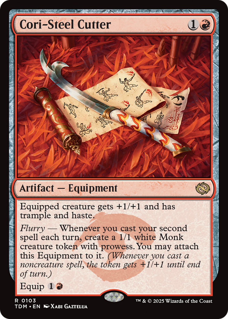 Cori-Steel Cutter [Tarkir: Dragonstorm] | Good Games North