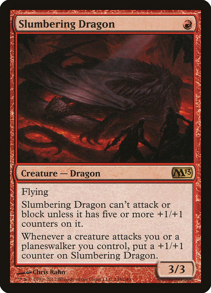 Slumbering Dragon 148/249 (Magic 2013 (M13))  | Good Games North