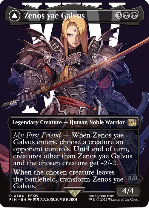 Zenos yae Galvus // Shinryu, Transcendent Rival 384 (FINAL FANTASY)  - Borderless | Good Games North