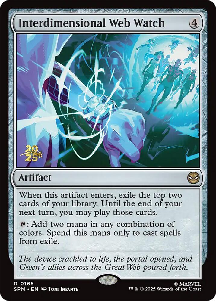 Interdimensional Web Watch 165s/73 (Prerelease Cards)  - Foil | Good Games North