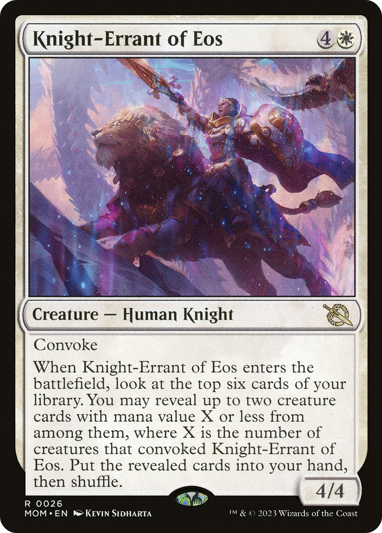 Knight-Errant of Eos [March of the Machine] | Good Games North