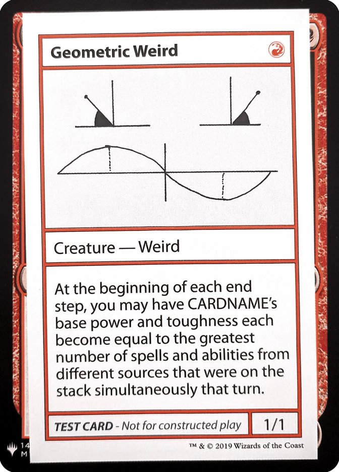 Geometric Weird [Mystery Booster Playtest Cards] | Good Games North
