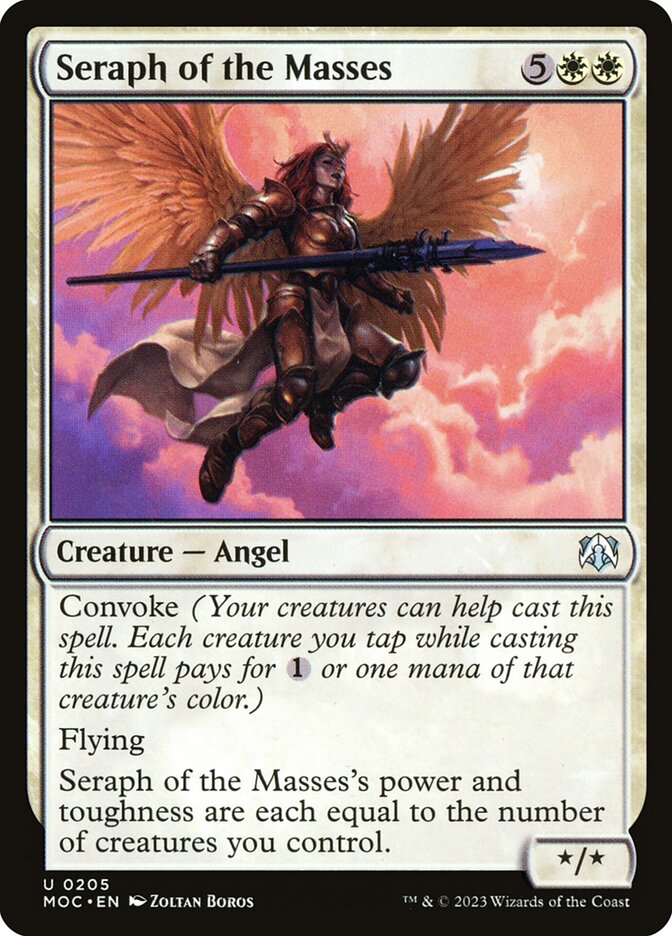 Seraph of the Masses (Commander: March of the Machine)  | Good Games North