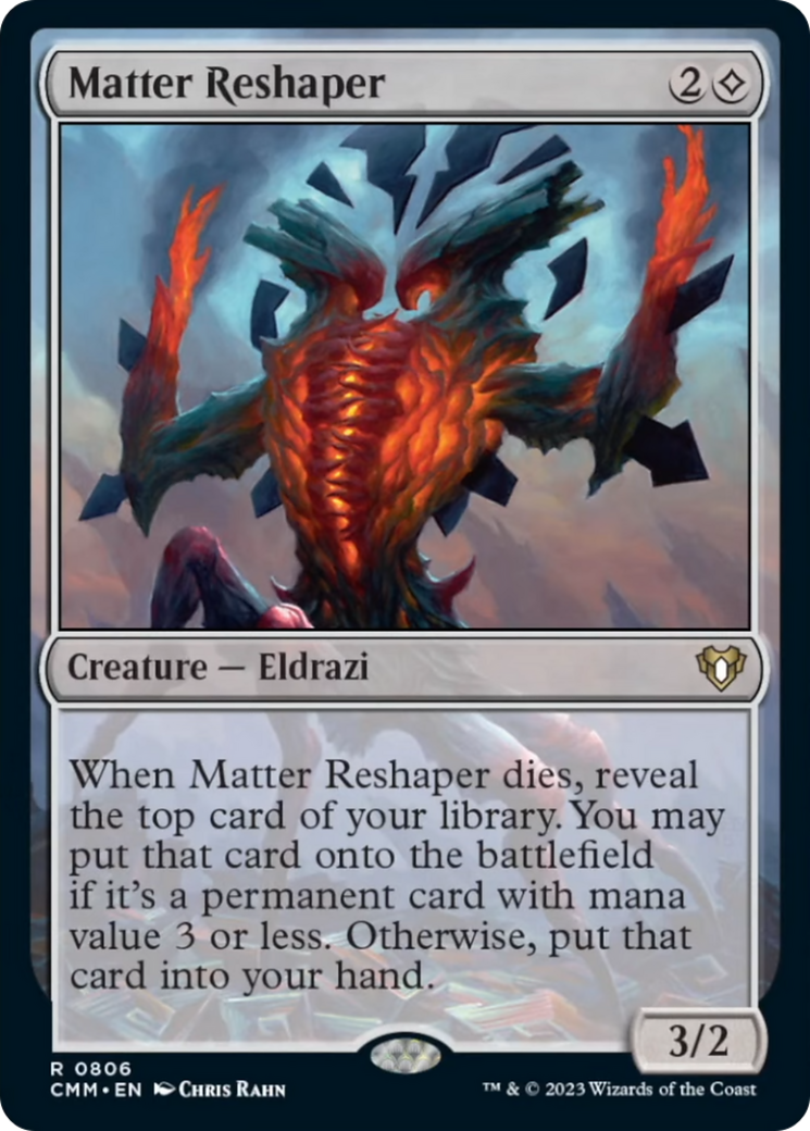 Matter Reshaper [Commander Masters] | Good Games North