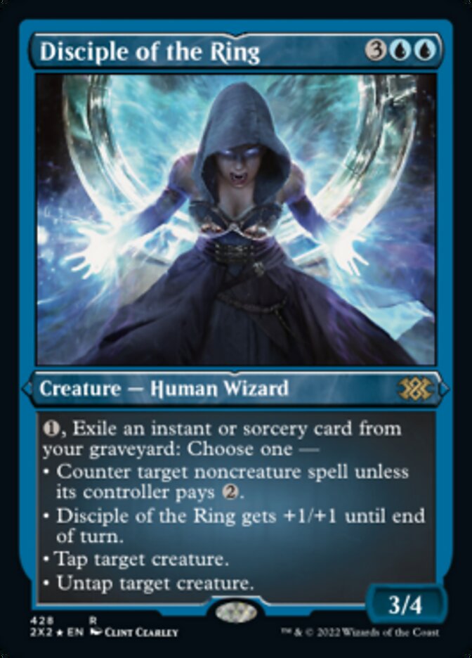 Disciple of the Ring (Foil Etched) [Double Masters 2022] | Good Games North