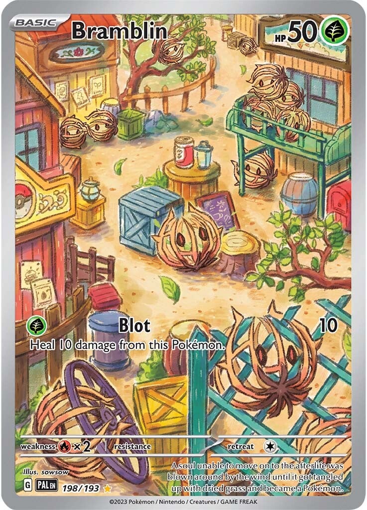 Bramblin (198/193) [Scarlet & Violet: Paldea Evolved] | Good Games North
