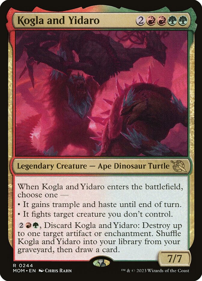 Kogla and Yidaro 244/291 (March of the Machine)  - Foil | Good Games North