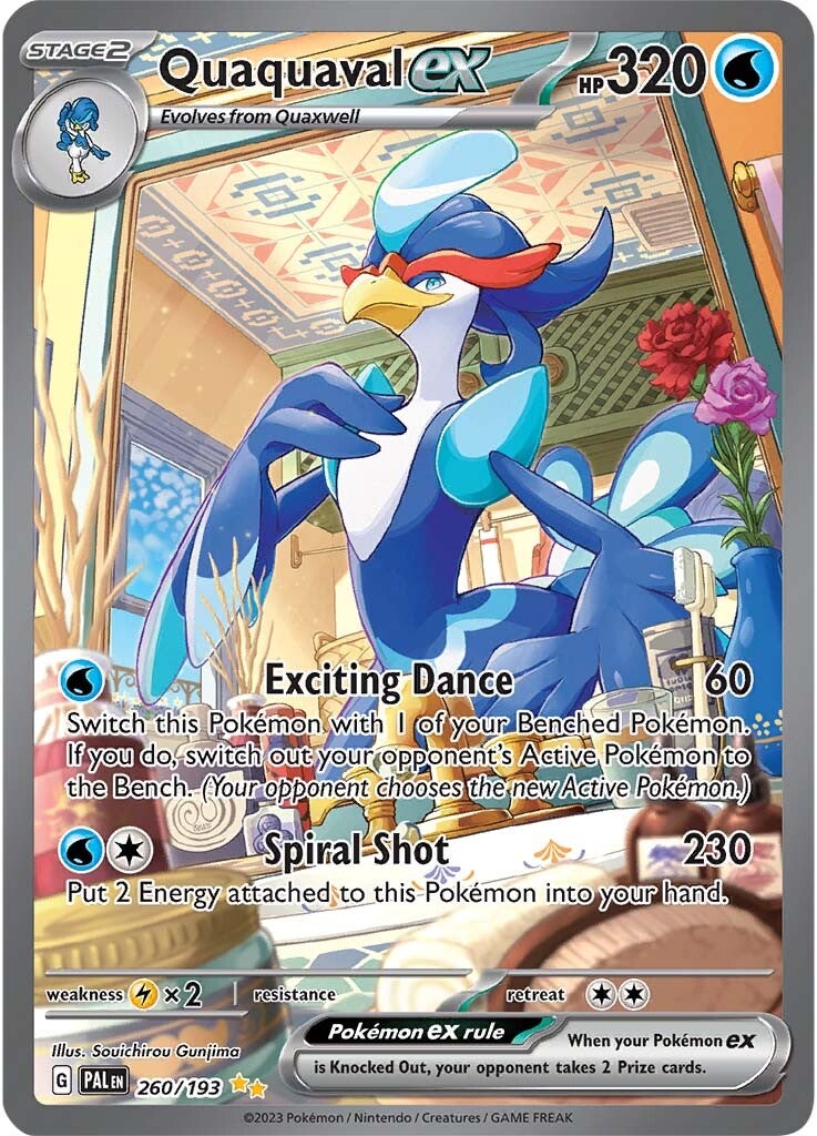 Quaquaval ex (260/193) [Scarlet & Violet: Paldea Evolved] | Good Games North