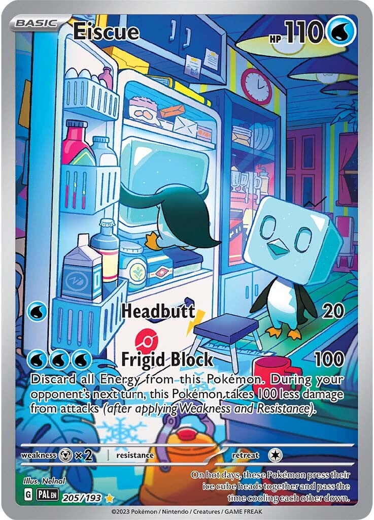 Eiscue (205/193) [Scarlet & Violet: Paldea Evolved] | Good Games North
