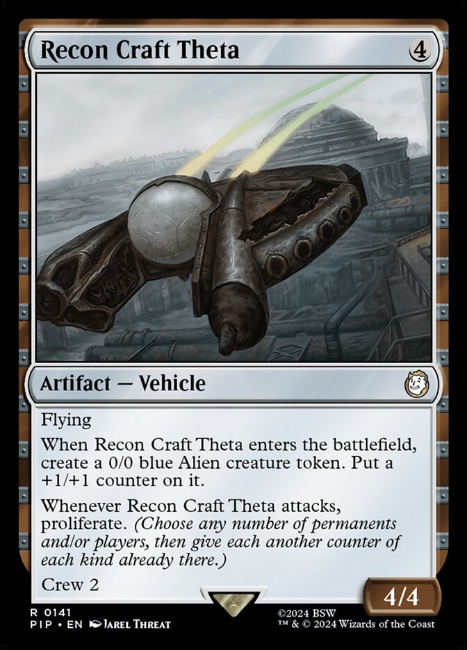 Recon Craft Theta 141 (Universes Beyond: Fallout)  - Foil | Good Games North