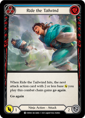 Ride the Tailwind (Blue) [EVR046] (Everfest)  1st Edition Rainbow Foil | Good Games North