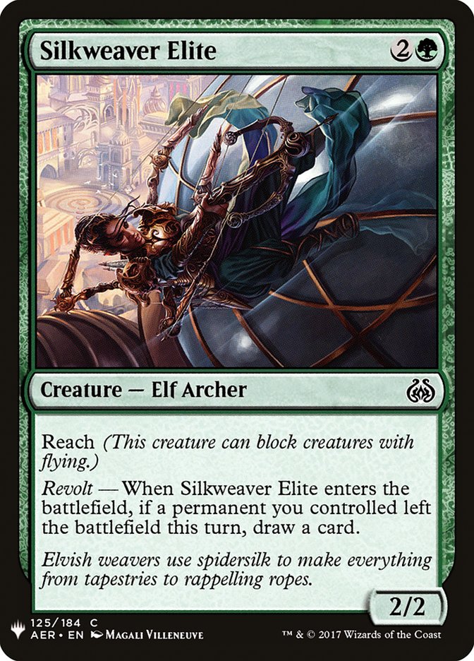 Silkweaver Elite [Mystery Booster] | Good Games North