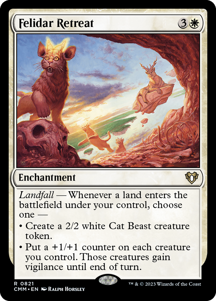 Felidar Retreat [Commander Masters] | Good Games North