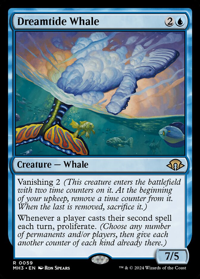 Dreamtide Whale 59 (Modern Horizons 3)  - Foil | Good Games North