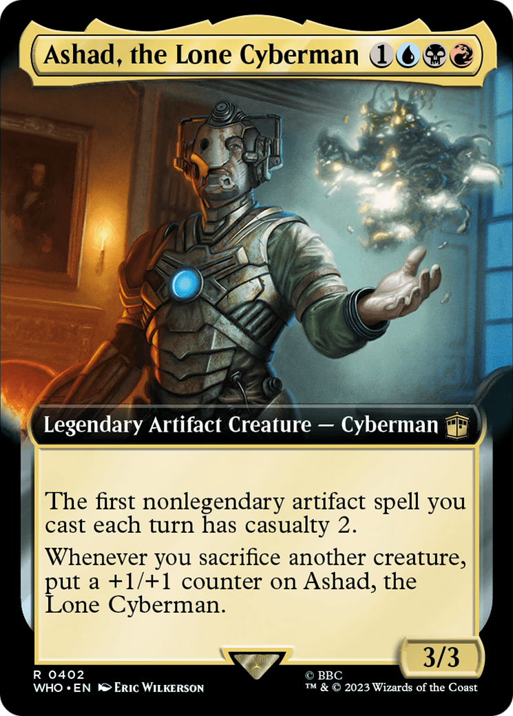 Ashad, the Lone Cyberman (Extended Art) [Doctor Who] | Good Games North