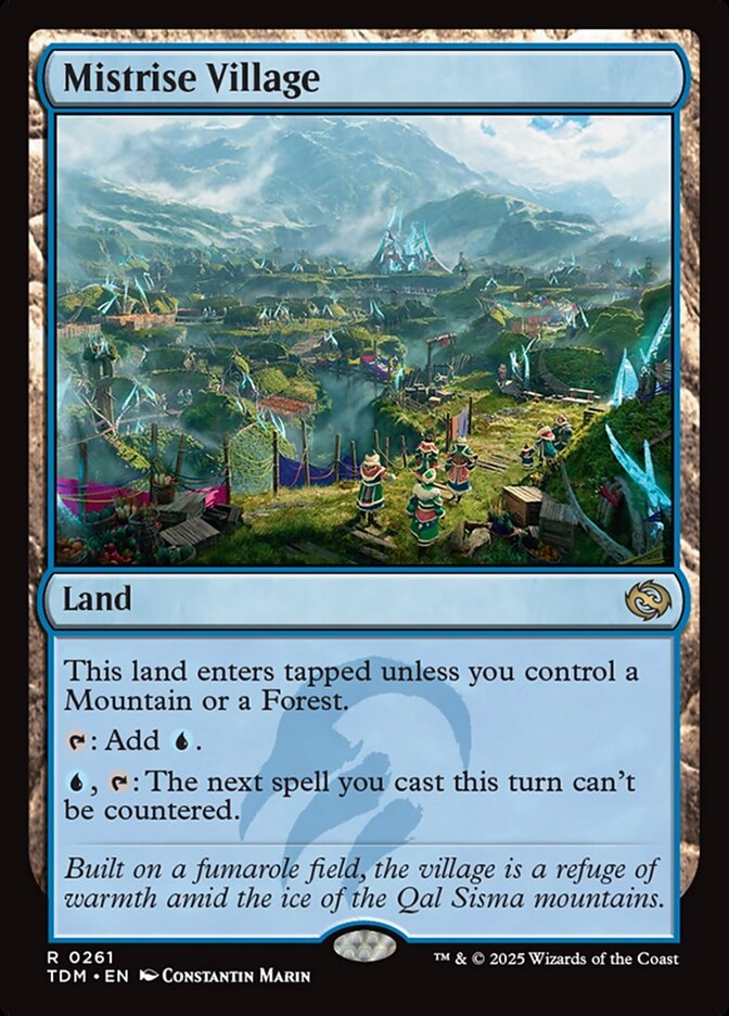 Mistrise Village 261/291 (Tarkir: Dragonstorm)  | Good Games North
