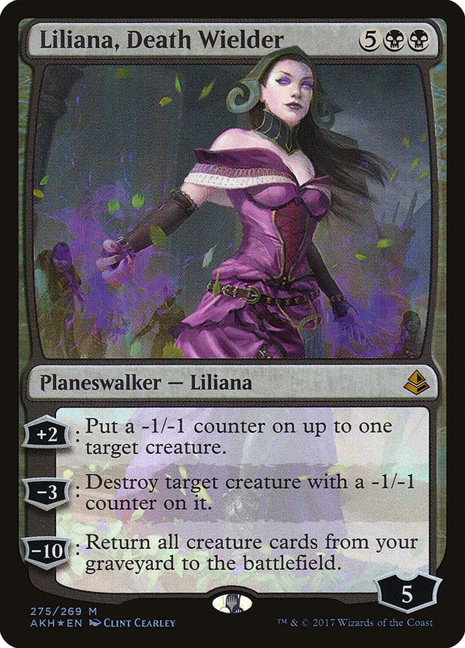 Liliana, Death Wielder 275/269 (Amonkhet)  - Foil | Good Games North