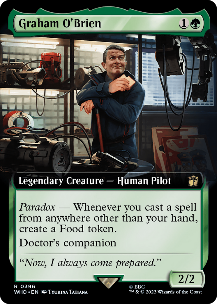 Graham O'Brien (Extended Art) [Doctor Who] | Good Games North