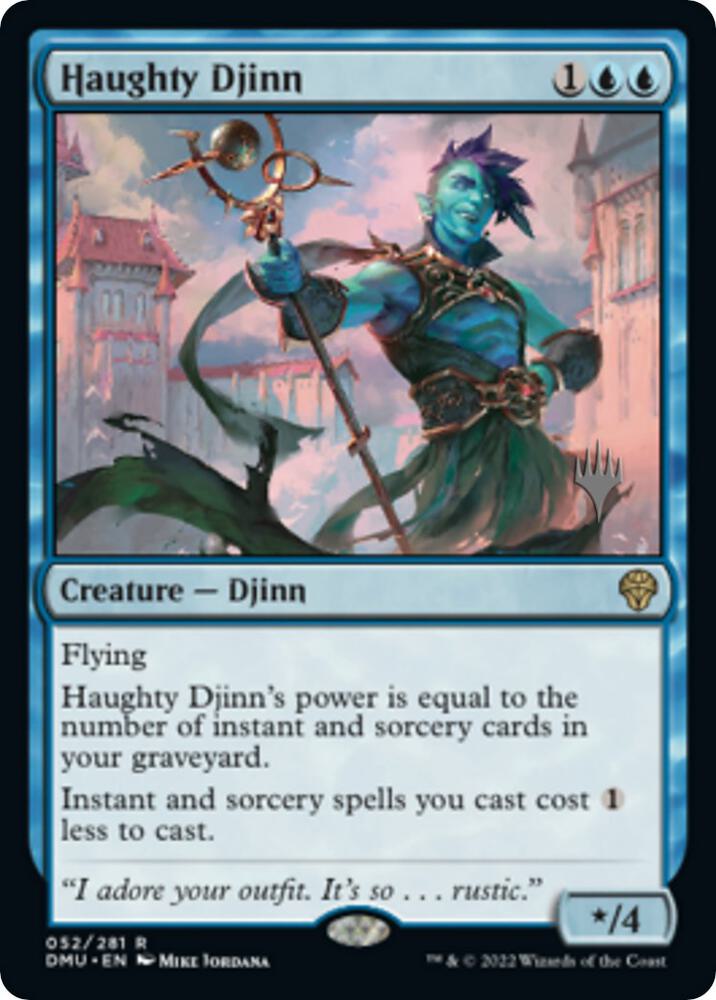 Haughty Djinn (Promo Pack: Dominaria United)  | Good Games North