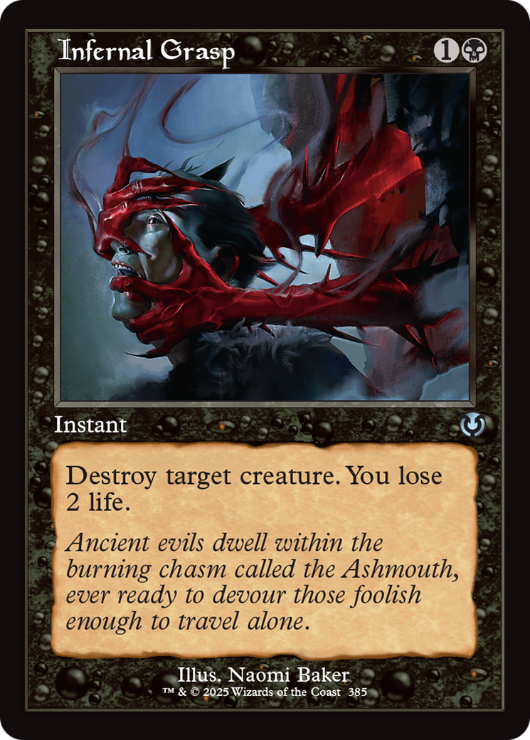 Infernal Grasp (Retro Frame) [Innistrad Remastered] | Good Games North