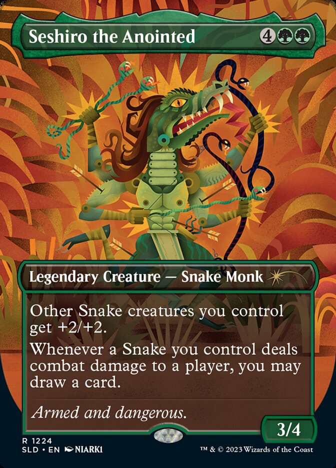 Seshiro the Anointed (Borderless) [Secret Lair Drop Series] | Good Games North