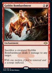 Goblin Bombardment (Foil Etched) [Modern Horizons 2] | Good Games North