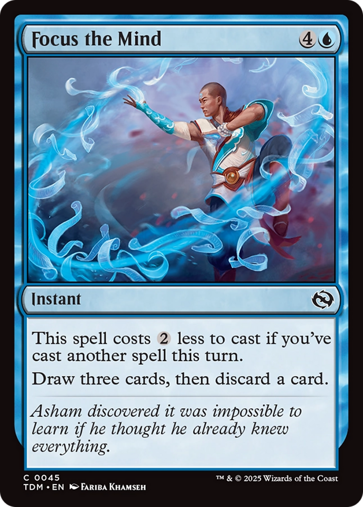 Focus the Mind [Tarkir: Dragonstorm] | Good Games North