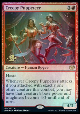 Creepy Puppeteer [Innistrad: Crimson Vow Prerelease Promos] | Good Games North