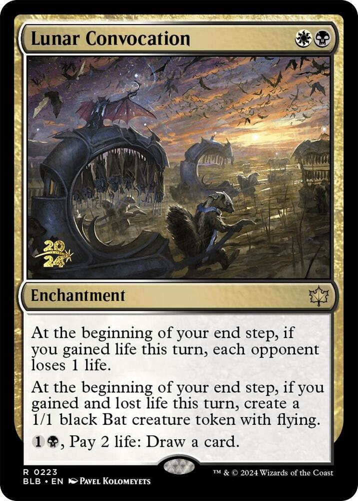 Lunar Convocation 223 (Prerelease Cards)  - Foil | Good Games North