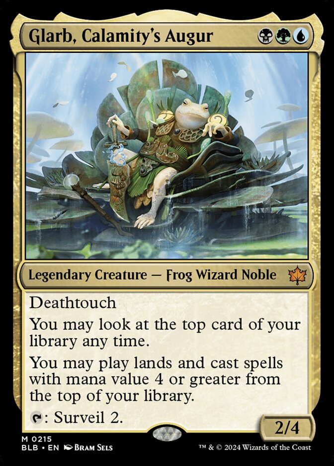 Glarb, Calamity's Augur 215 (Bloomburrow)  - Foil | Good Games North