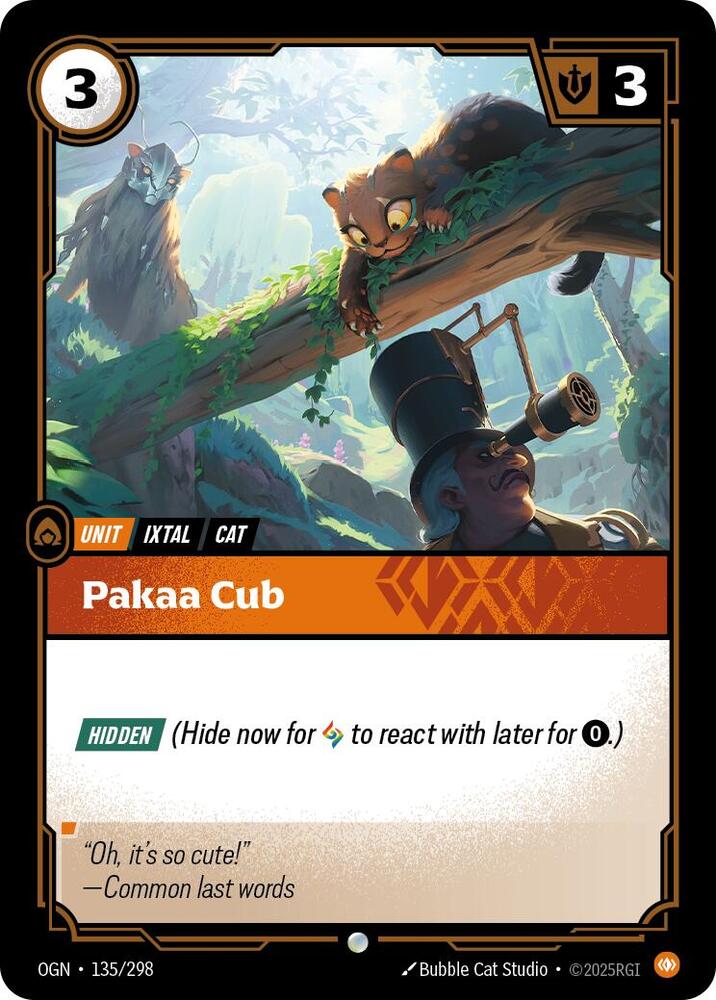 Pakaa Cub (Origins)  | Good Games North