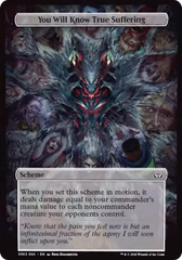 You Will Know True Suffering (Full Art) [Duskmourn: Archenemy] | Good Games North