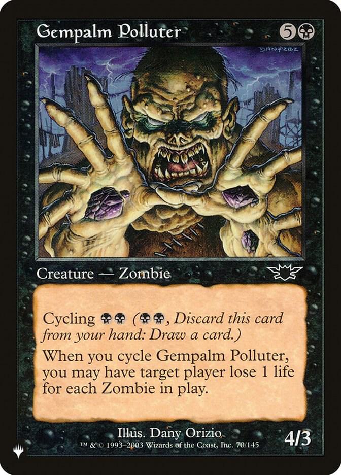 Gempalm Polluter (The List Reprints)  | Good Games North