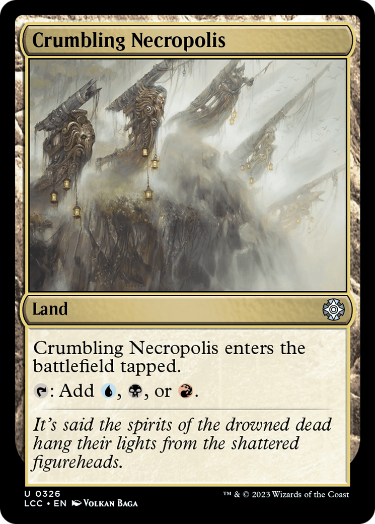 Crumbling Necropolis [The Lost Caverns of Ixalan Commander] | Good Games North