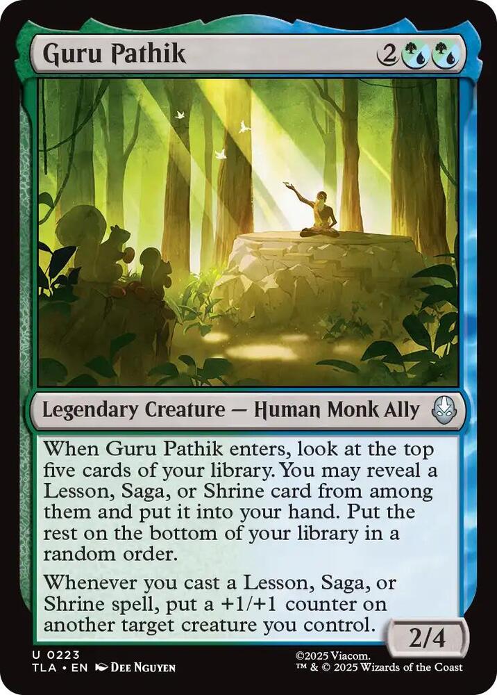 Guru Pathik 223 (Avatar: The Last Airbender)  - Foil | Good Games North