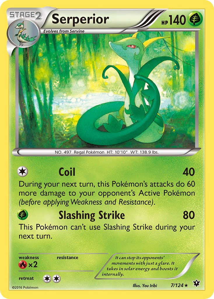 Serperior (7/124) [XY: Fates Collide] | Good Games North