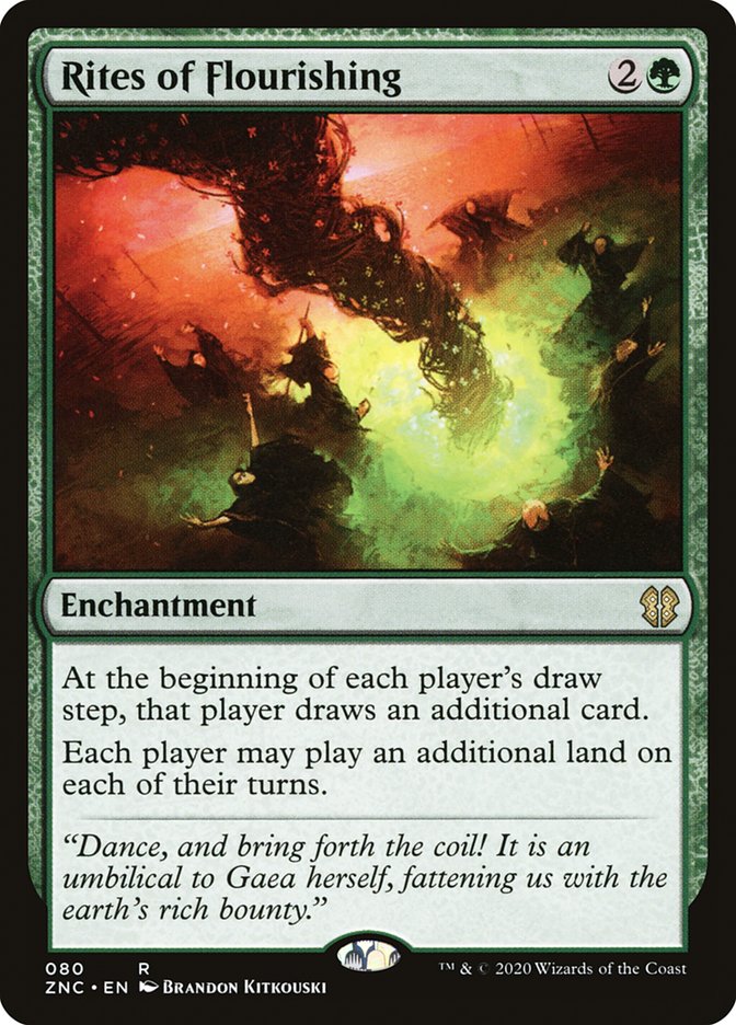 Rites of Flourishing 80 (Commander: Zendikar Rising)  | Good Games North