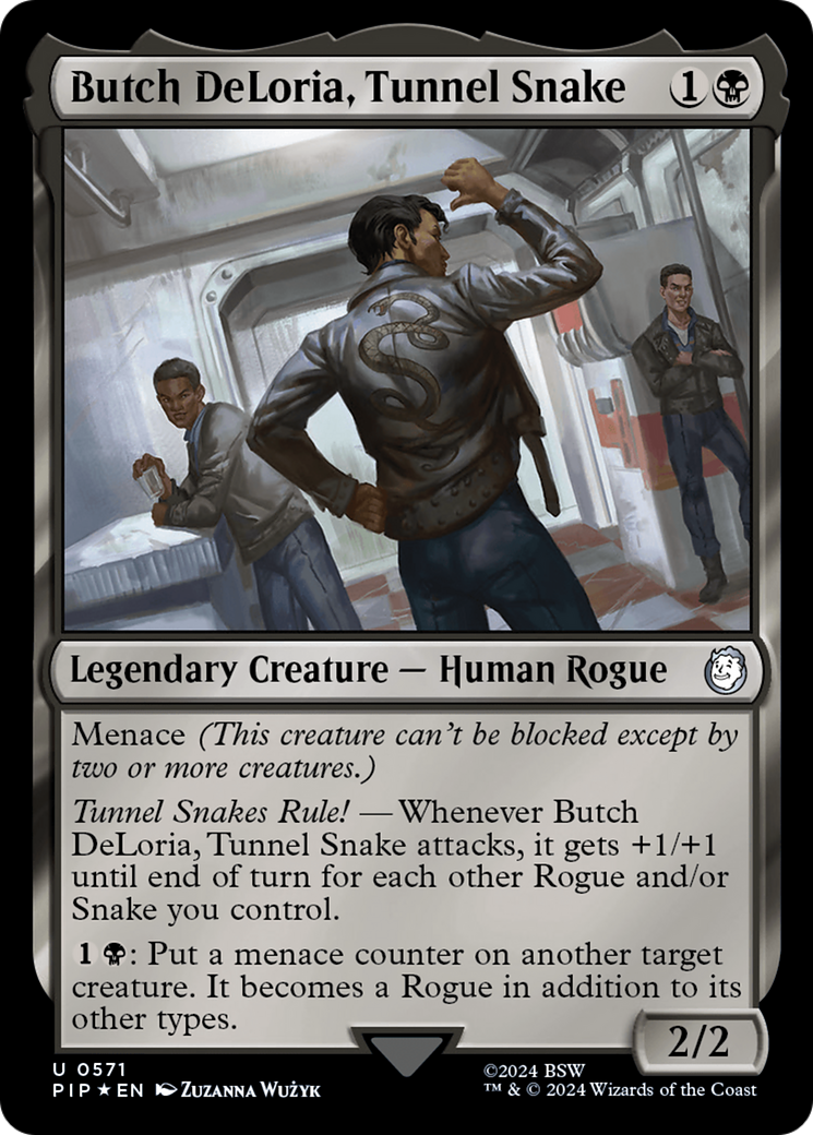 Butch DeLoria, Tunnel Snake (Surge Foil) [Fallout] | Good Games North