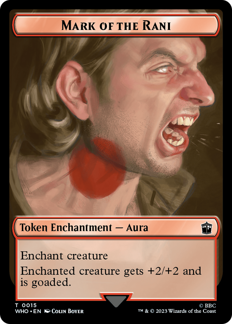 Alien // Mark of the Rani Double-Sided Token [Doctor Who Tokens] | Good Games North
