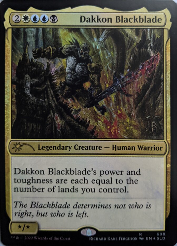 Dakkon Blackblade [Secret Lair Drop Promos] | Good Games North