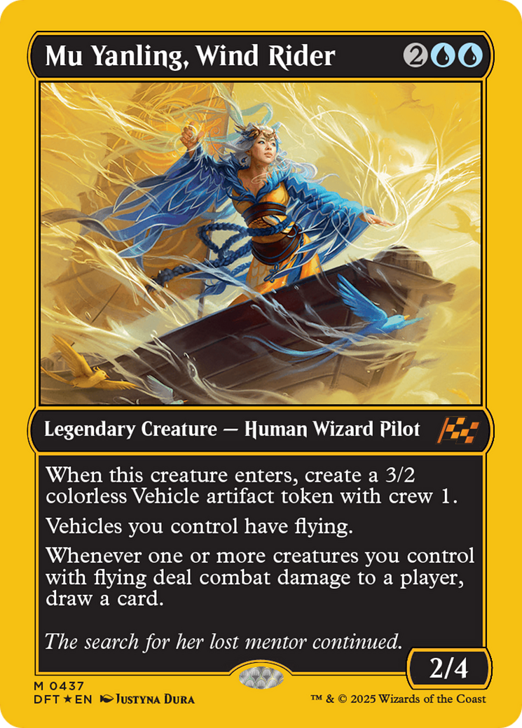 Mu Yanling, Wind Rider (First-Place Foil) [Aetherdrift] | Good Games North