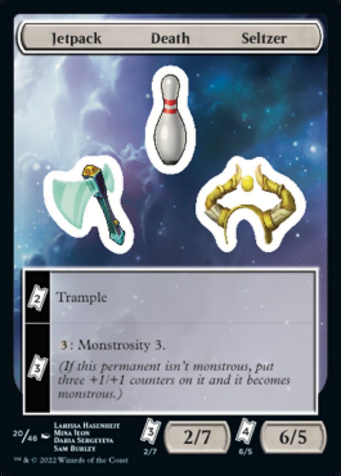 Jetpack Death Seltzer [Unfinity Stickers] | Good Games North