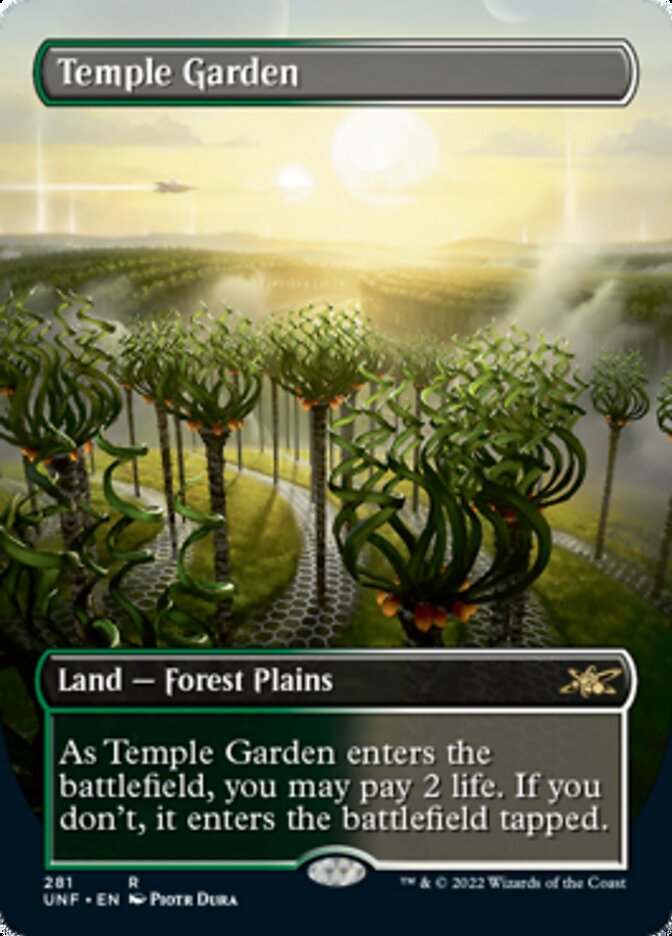 Temple Garden (Borderless) [Unfinity] | Good Games North