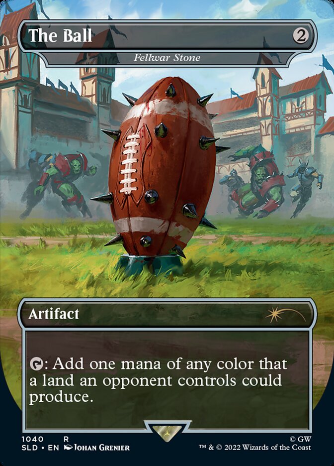 The Ball - Fellwar Stone (Borderless) [Secret Lair Drop Series] | Good Games North