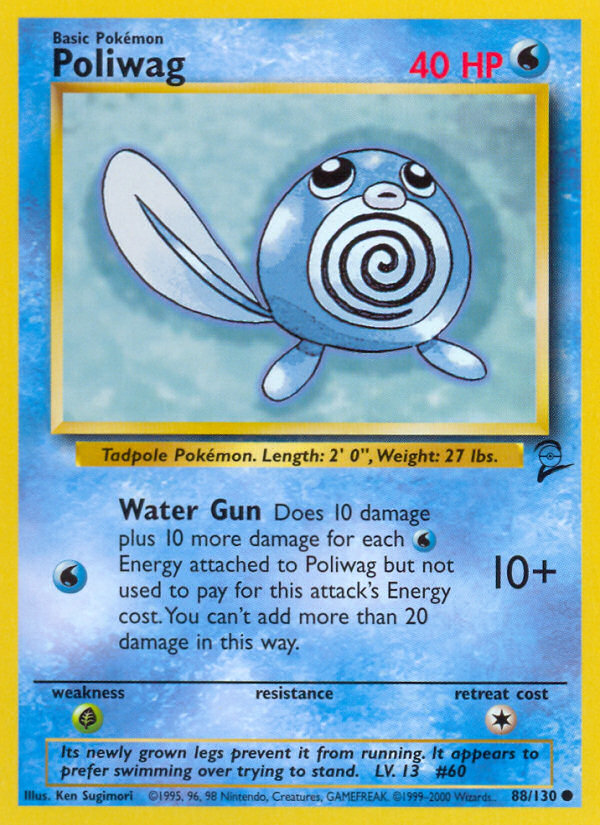Poliwag (88/130) [Base Set 2] | Good Games North